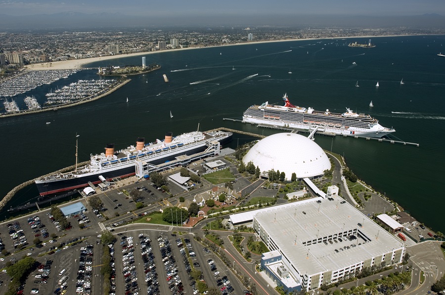 carnival cruise terminal - long beach photos