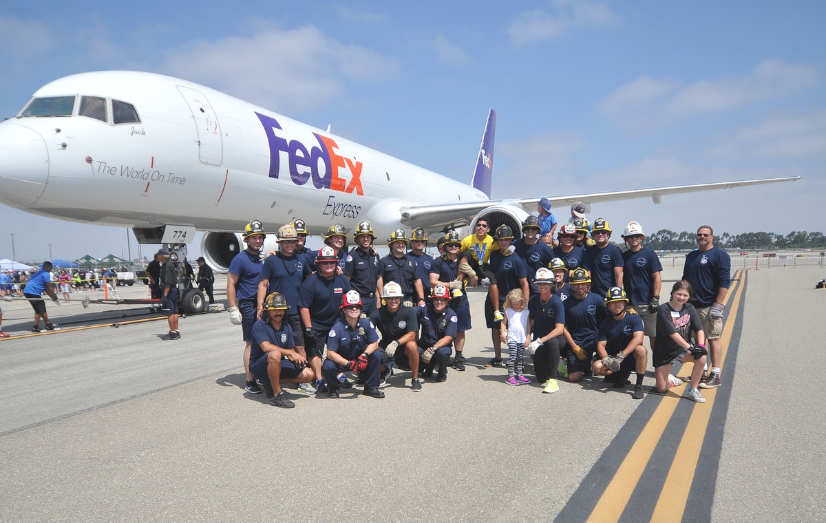 IN PICTURES: The annual Plane Pull at LGB for the Special Olympics ...