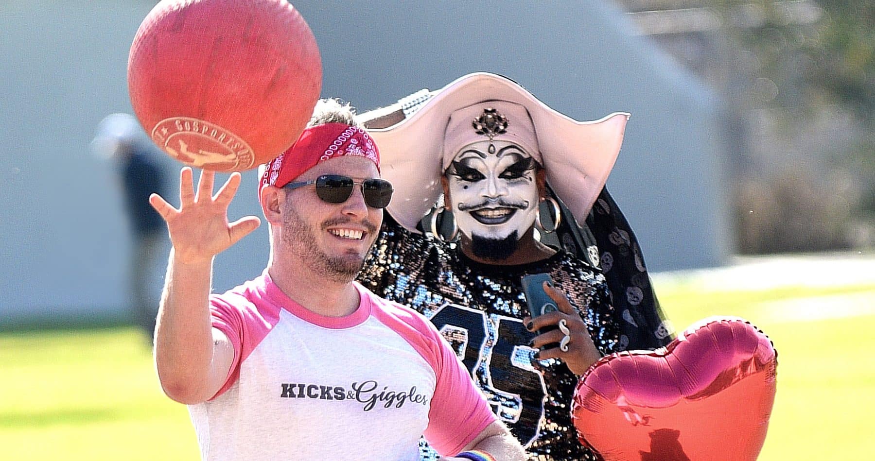 IN PICTURES Varsity Gay League took on the Sisters of Perpetual Indulgence in a charity