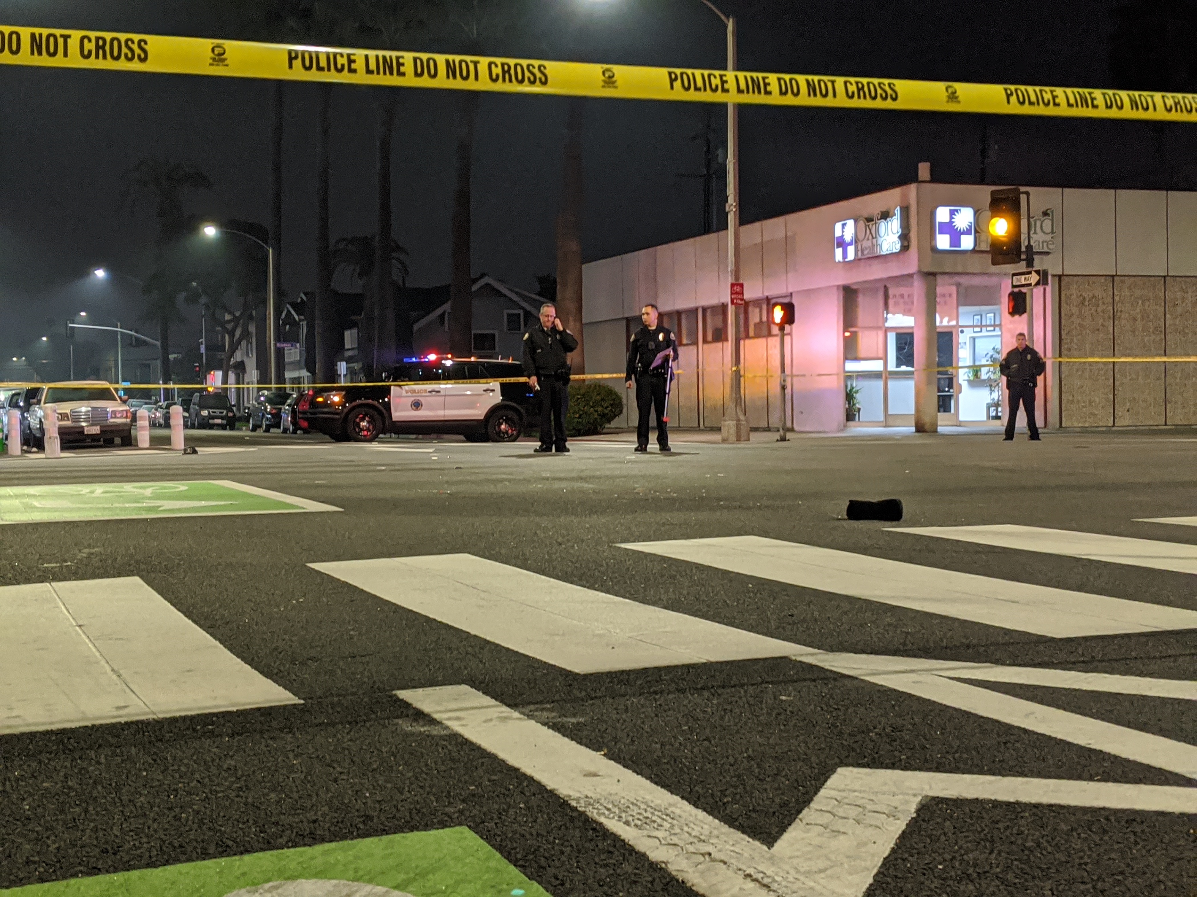 Pedestrian hospitalized after hitandrun in East Village • Long Beach