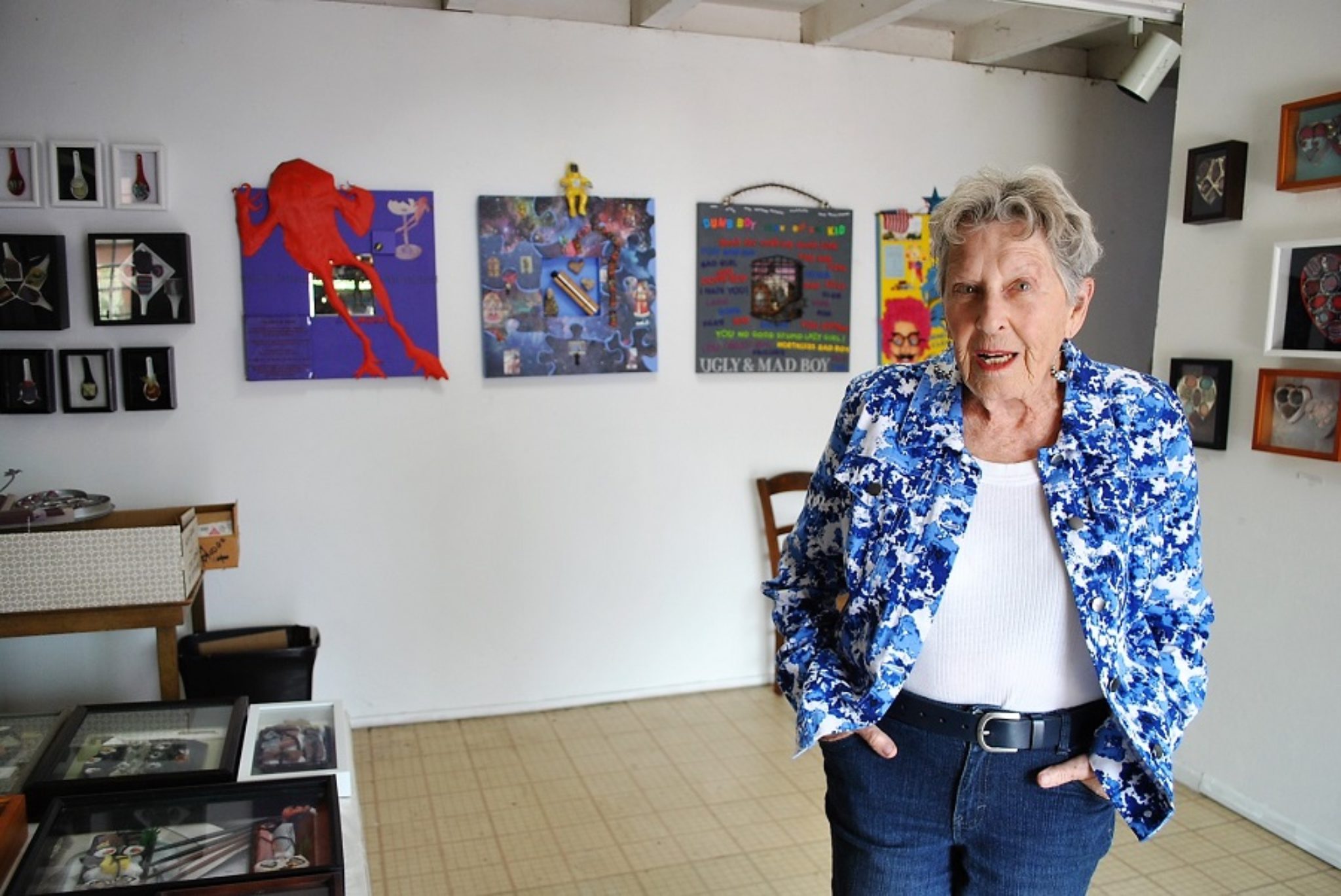 'Lint Lady,' Long Beach artist Slater Barron dies at 89 • the Hilo