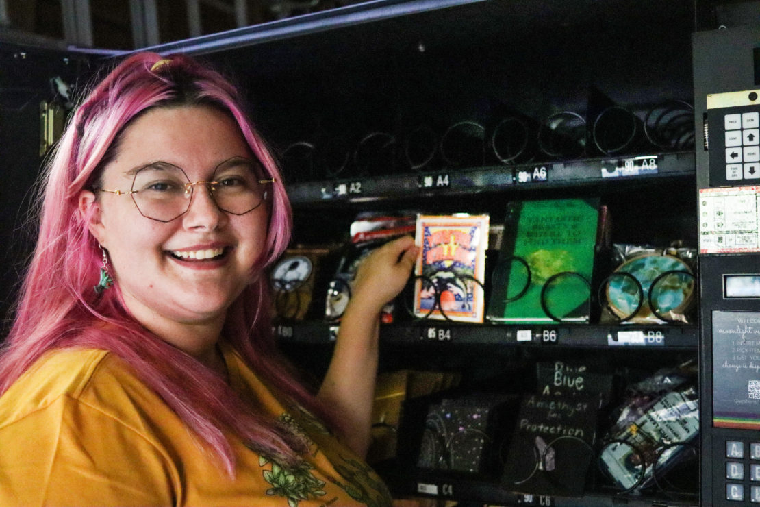 Full of 'cool, weird stuff,' Katie Kelly launches creative vending