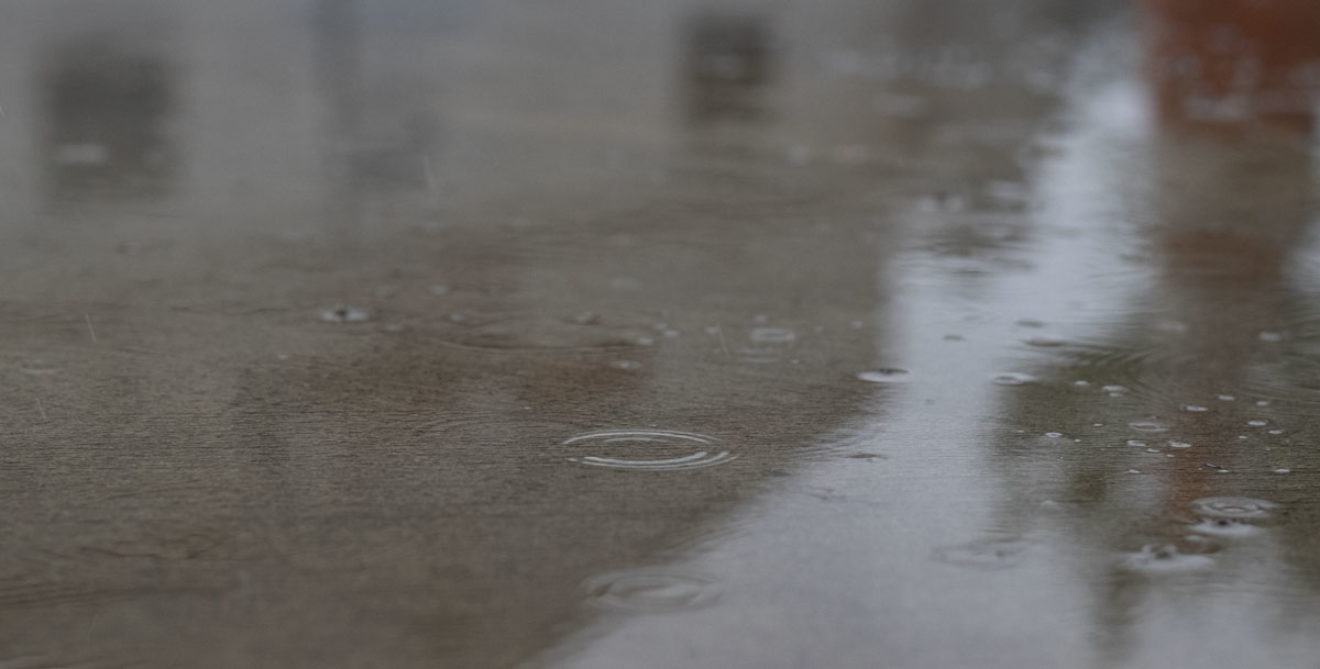Drizzle, foshizzle Long Beach got its first taste of rain this