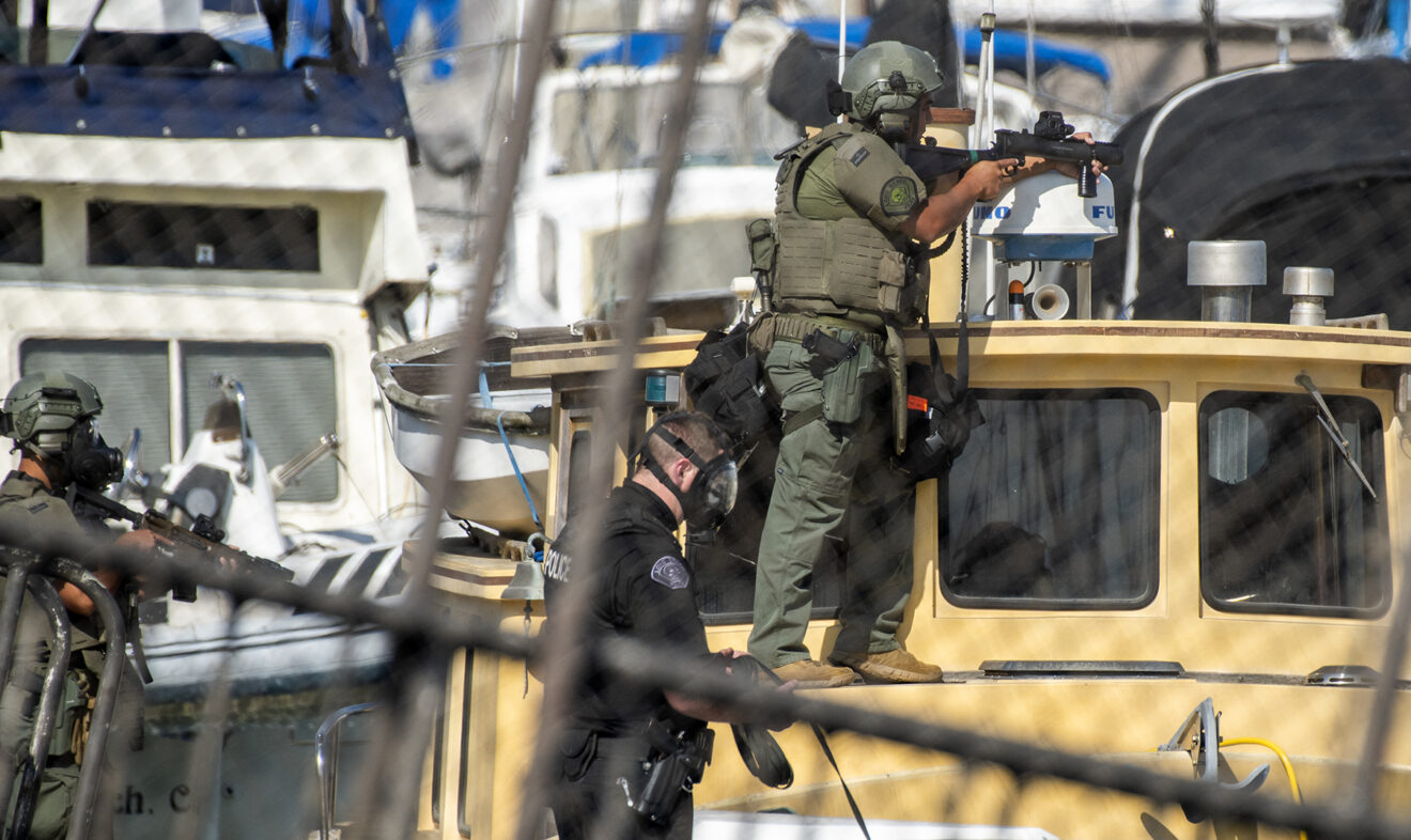 UPDATE Police arrest man in Shoreline Marina after hourslong standoff