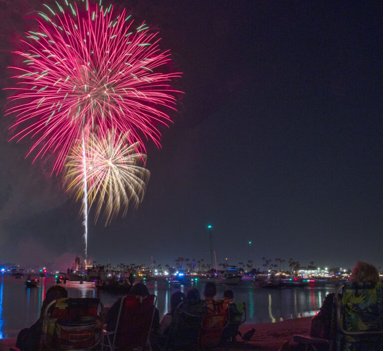 IN PICTURES July 4 comes a day early with Big Bang on the Bay