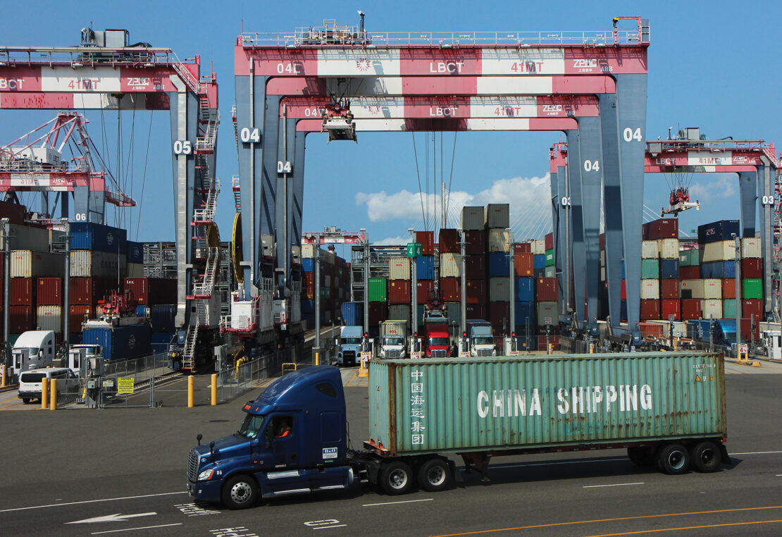 Long Beach Port joins plan to build electric truck route stretching from Mexico to Canada