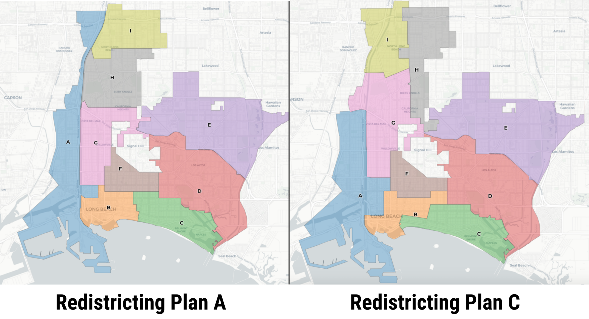 First round of City Council district maps are released—and they spell