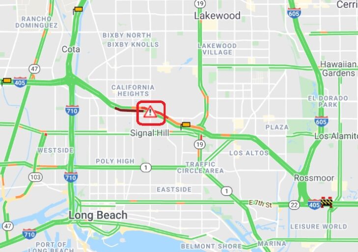 Motorcyclist killed in crash on 405 Freeway in Long Beach • Long Beach ...