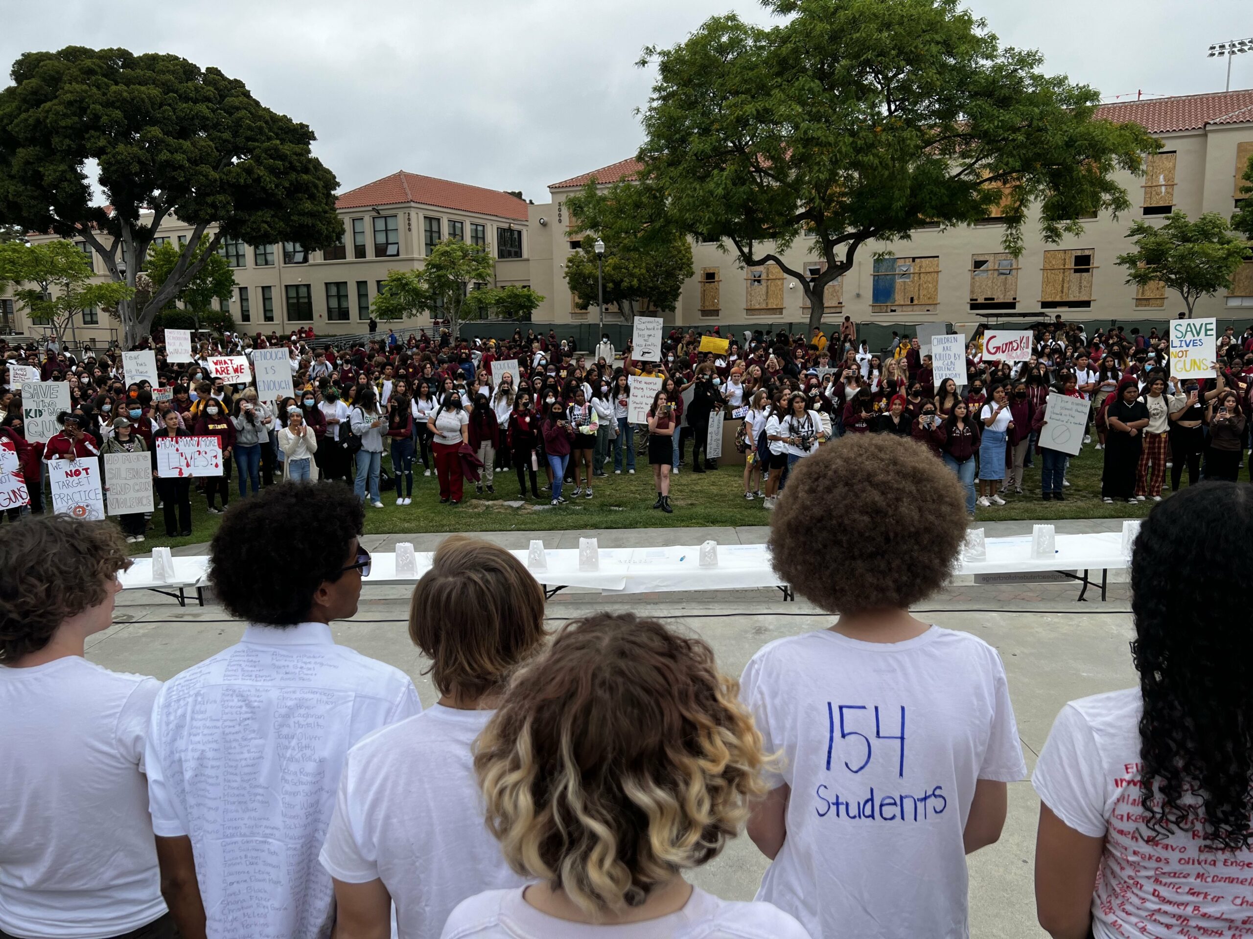 Thousands of LBUSD students walk out to protest gun violence, demand action • Long Beach Post News - Vimarsana News