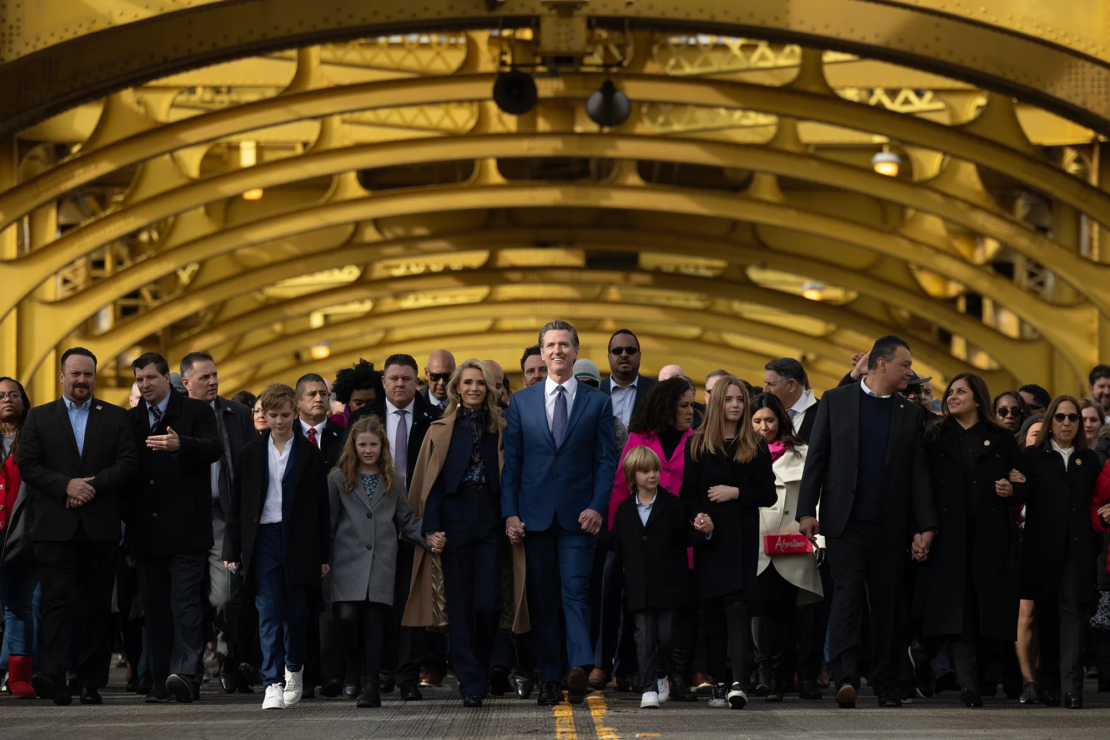 Gavin Newsom, the sequel: Governor starts second term as leader of ...