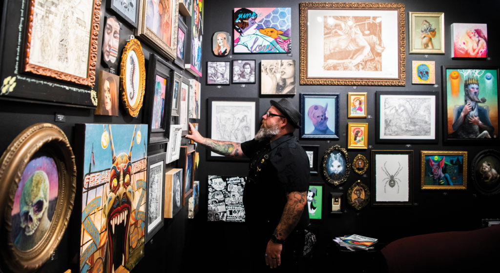 ‘One big unit of weird’ Dark Art Emporium moves to larger, darker