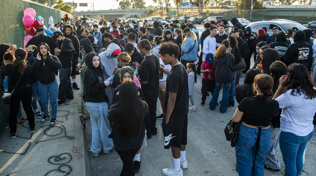 Family and friends mourn teenagers killed in 710 crash • Long Beach ...