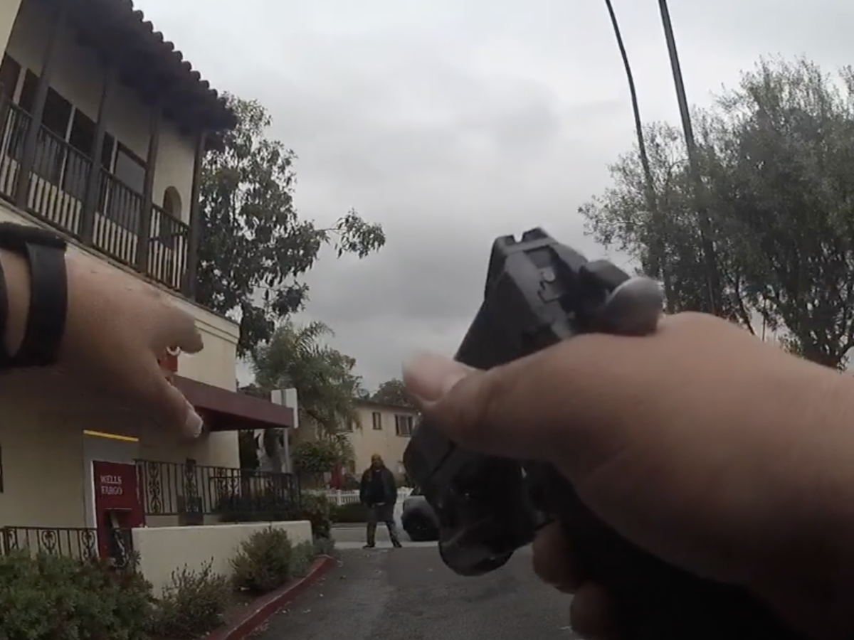 Police release video of officer shooting man accused of attacking people in Belmont Shore