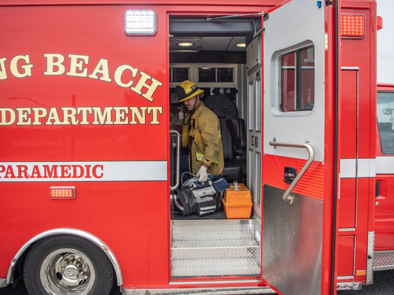 Long Beach adds new paramedic ambulance to ease load on first responders, the first in decades