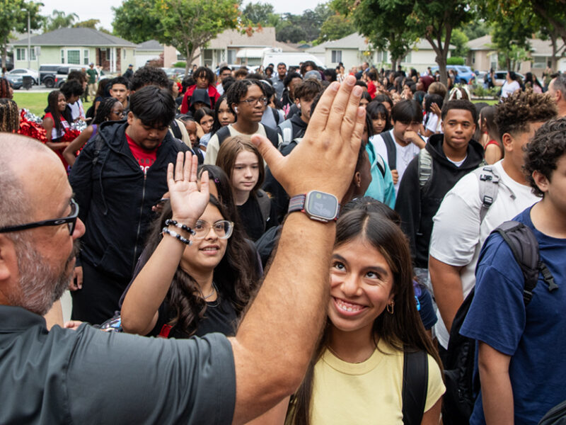 School year starts in Long Beach with celebration at Lakewood High