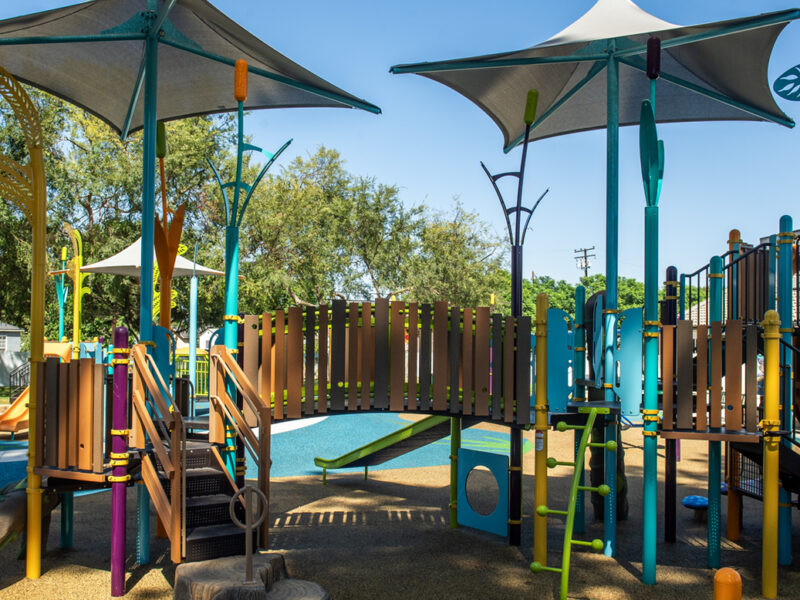 A first look at Silverado Park’s brand new playground