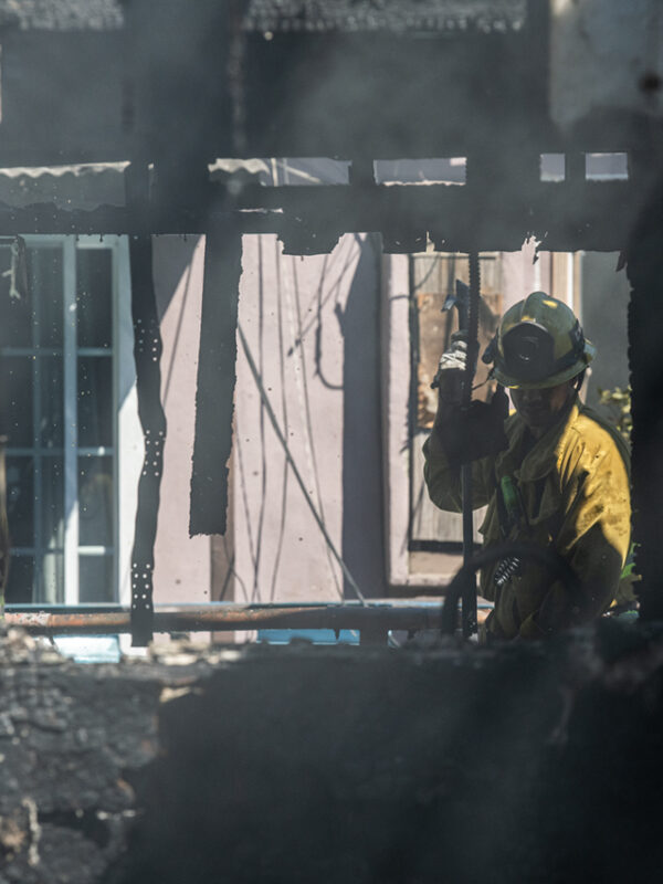 Fire chars garage, second-story structure in Wrigley neighborhood