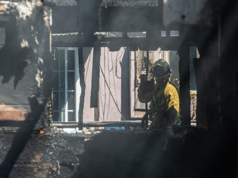 Fire chars garage, second-story structure in Wrigley neighborhood