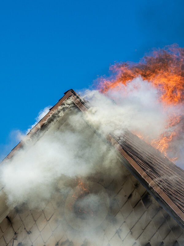 Firefighters battle attic blaze in Alamitos Beach home