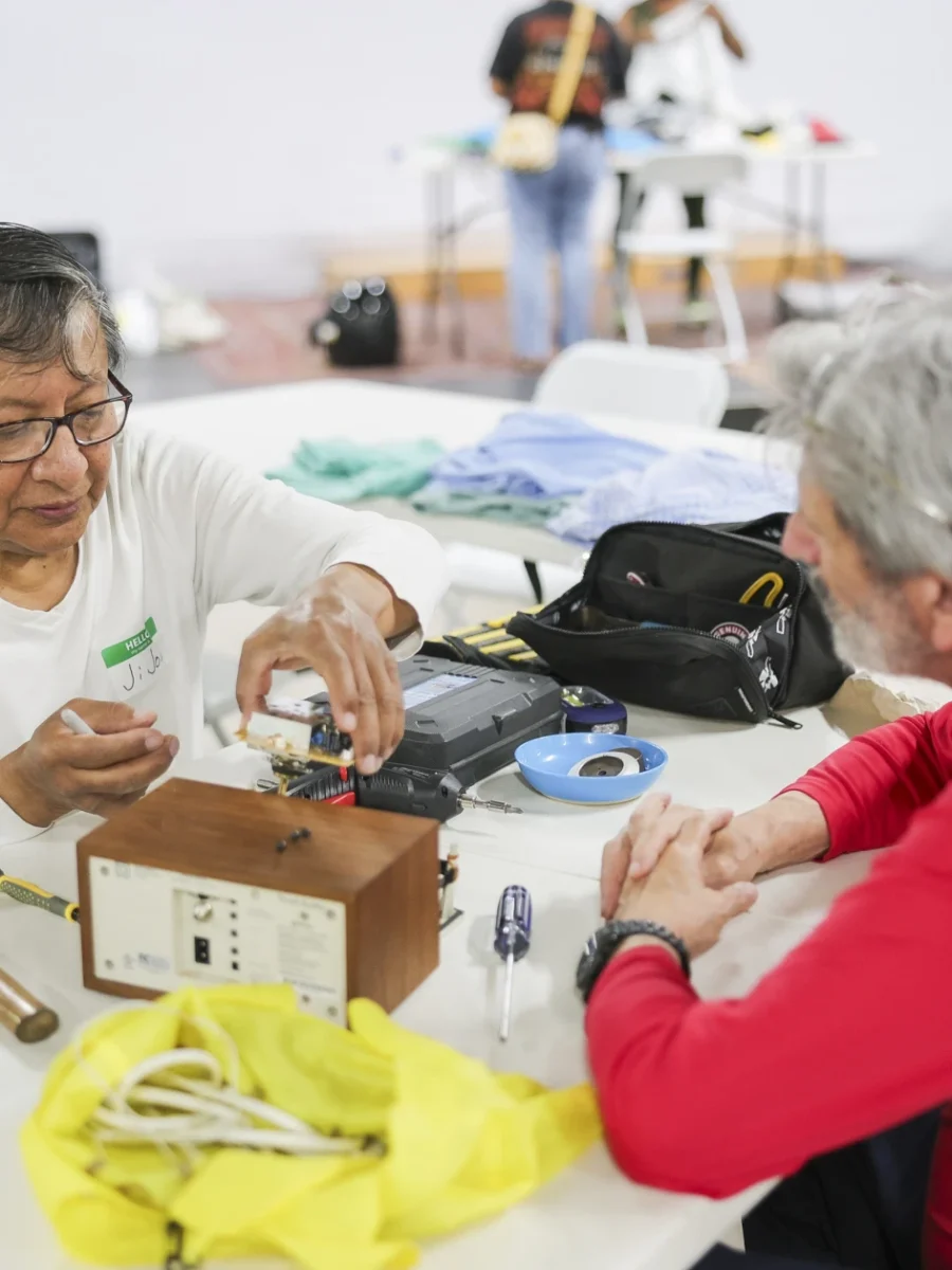 Long Beach says its ‘Fixit’ repair clinics have diverted about 3,000 pounds of waste from landfills