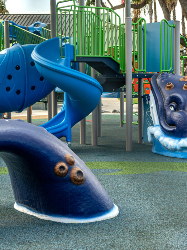 First look at the long-awaited new playground in Ramona Park