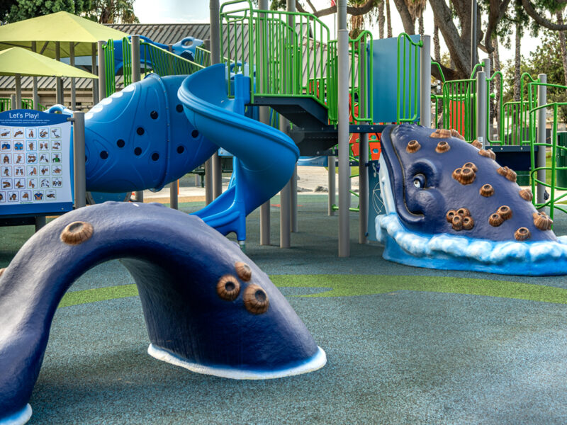 First look at the long-awaited new playground in Ramona Park