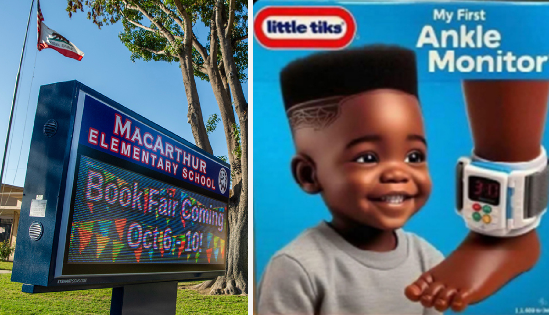 Teacher accused of sending image of Black child in ankle monitor(00)