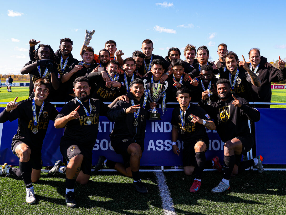 Long Beach’s aspiring pro soccer team — the LA Force — wins minor league showcase tournament