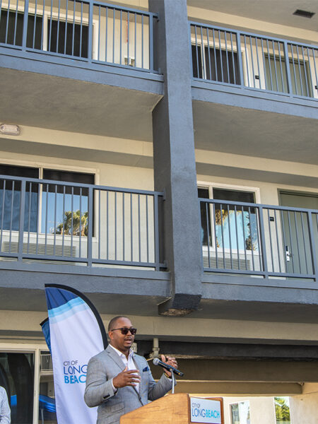 City opens long-awaited homeless shelter at former motel in North Long Beach
