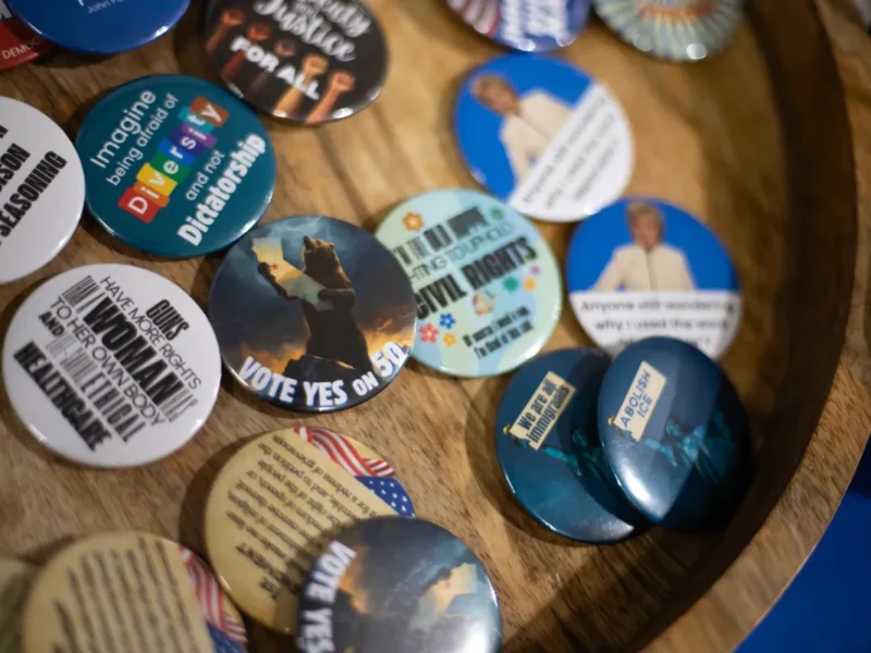 California Democrats made Prop. 50 about Trump. Polls show it’s working as voting ends