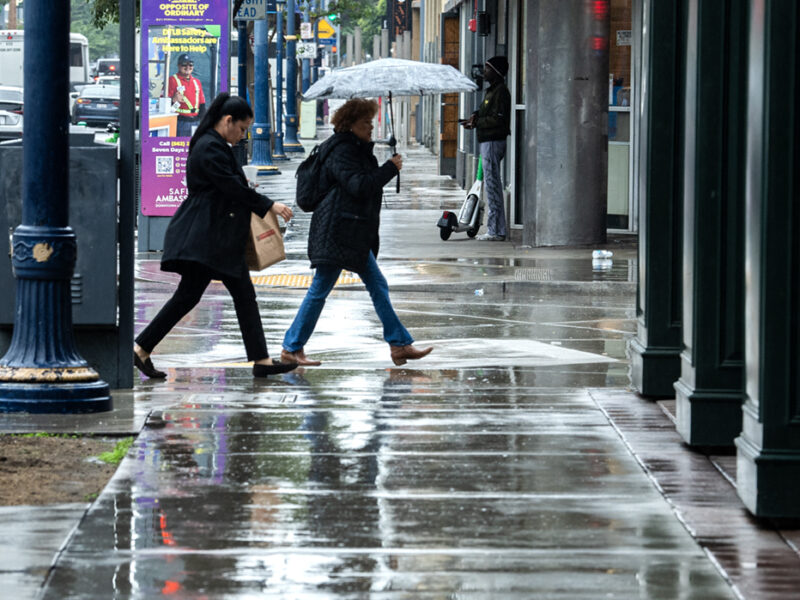 Long Beach just got more than 2 inches of rain, and more is on the way