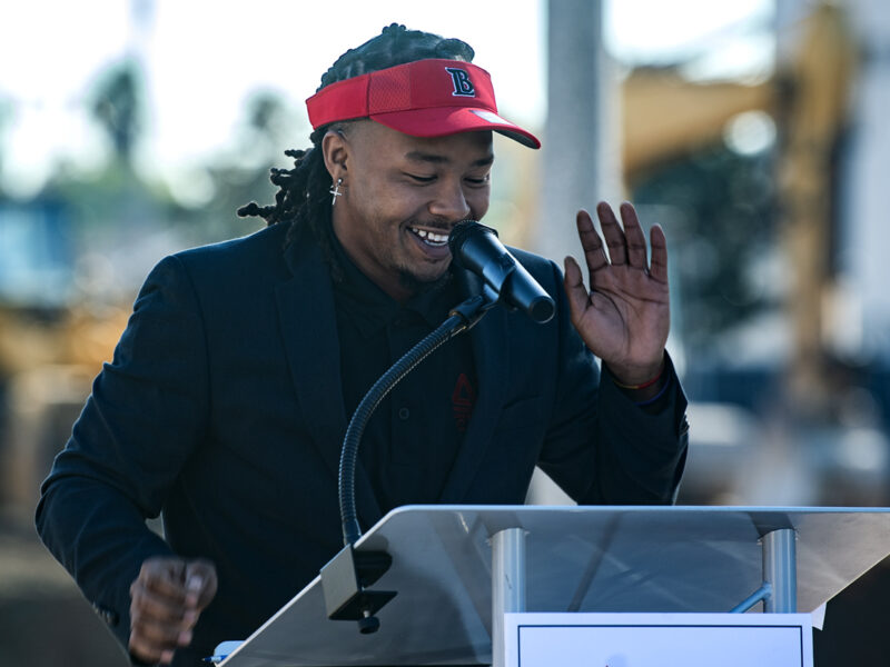 Students push for LBCC to ditch the Viking mascot, become the Dolphins