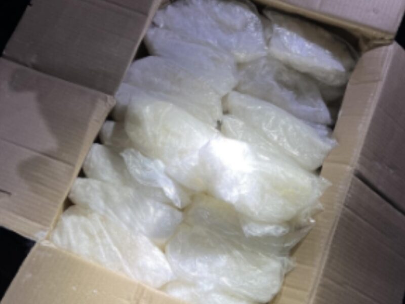 Maintenance worker spots 750 pounds of meth through a hole in the wall, records show