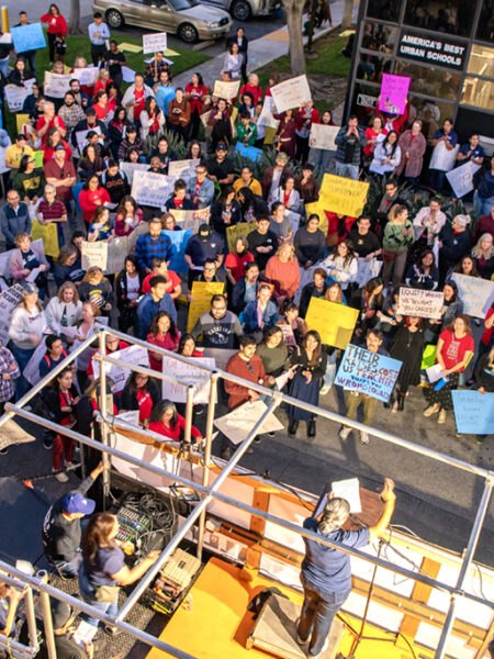 With the threat of layoffs looming, teachers union strikes tentative contract deal with Long Beach Unified