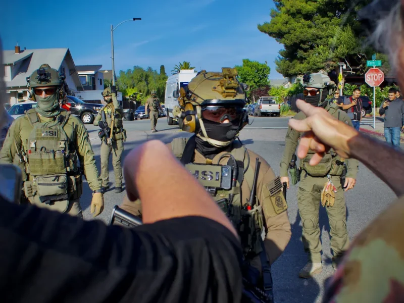 New California law bans federal agents from wearing masks in showdown over immigration raids