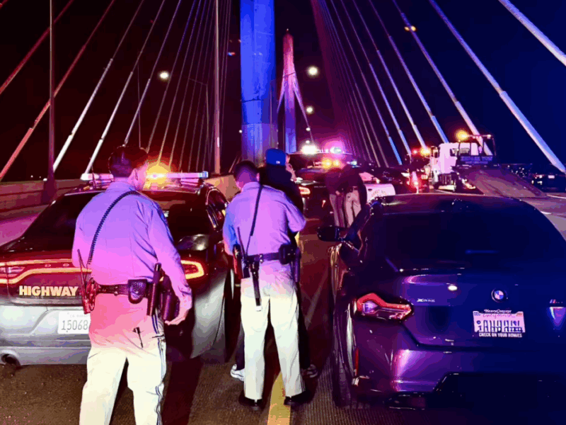 CHP tries to corral massive street race after hundreds of daredevil drivers reported on freeway
