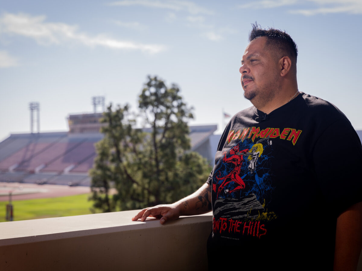 While living in his car, LBCC student launches campus club to support his homeless classmates