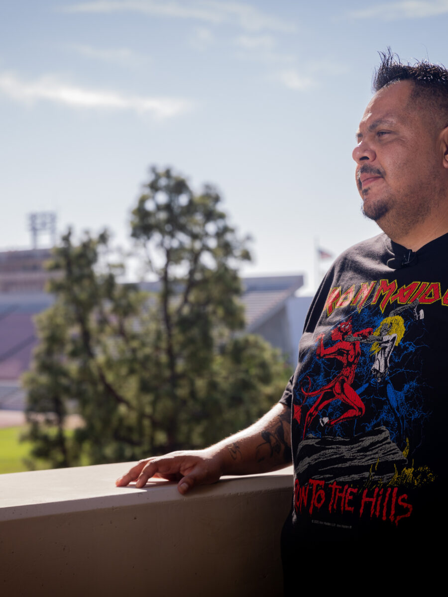 While living in his car, LBCC student launches campus club to support his homeless classmates
