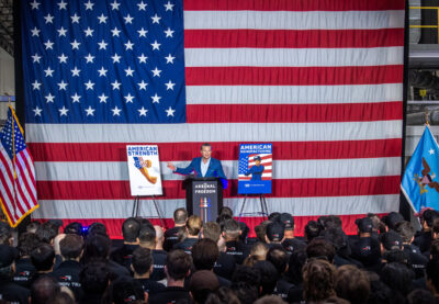 Rocket Lab Hegseth War Secretary Pete Hegseth visits Long Beach-based Rocket Lab as part ...