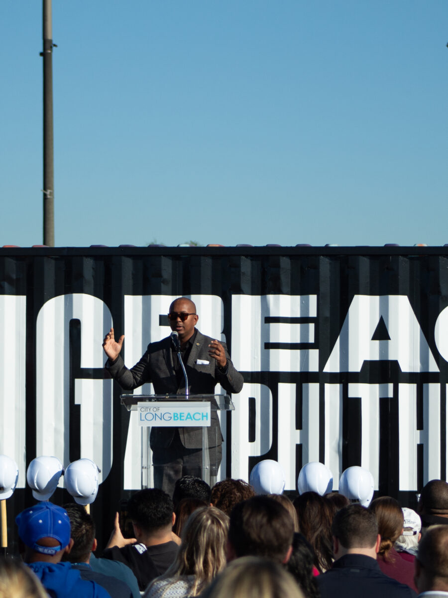 Construction begins on Long Beach Amphitheater, with concerts promised starting in June