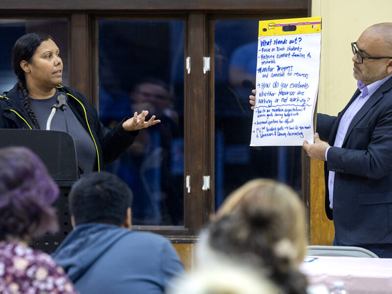 With layoffs set to take effect, librarians and parents press school board to reverse cuts