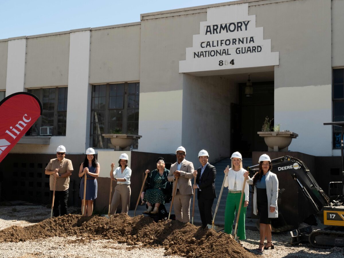 Construction starts on affordable housing project at historic National Guard armory