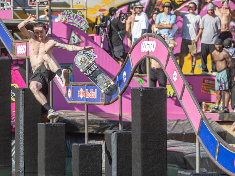 Japanese skating show KASSO just took over the pit in downtown Long Beach. Here’s what it looked like.