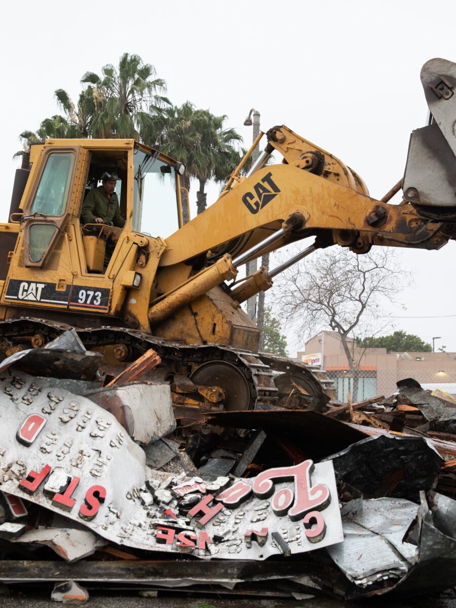 City demolishes two blighted North Long Beach buildings