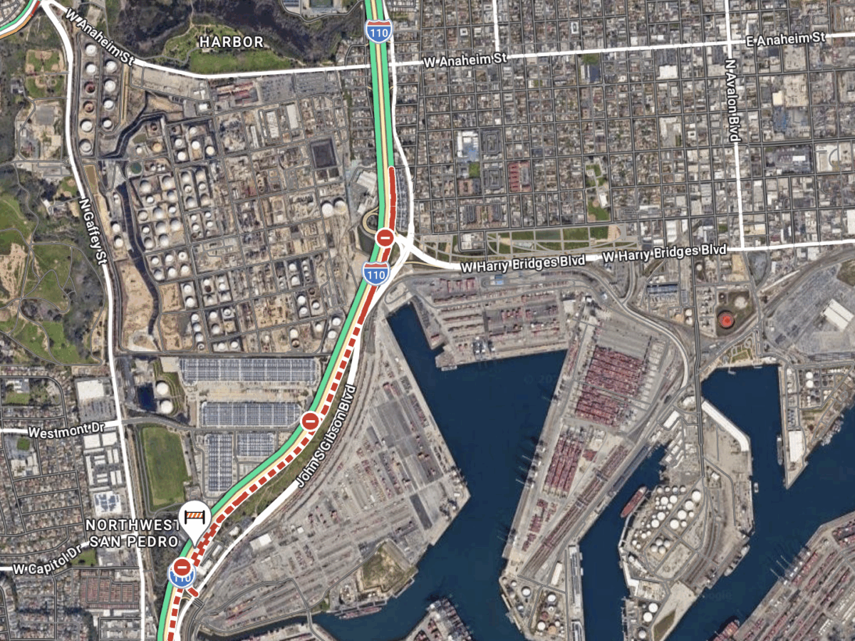 UPDATE: Tunnel fire under 110 Freeway doused; northbound lanes reopened
