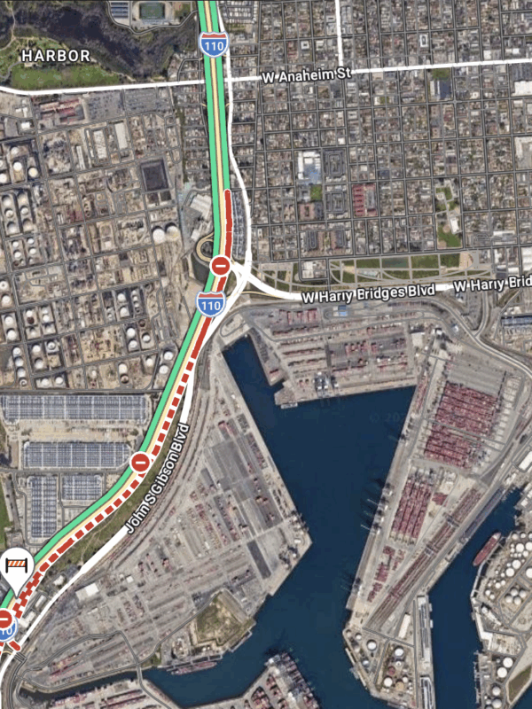 UPDATE: Tunnel fire under 110 Freeway doused; northbound lanes reopened