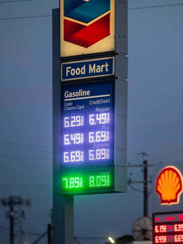California has 6 weeks of gas supply. After that, it gets expensive