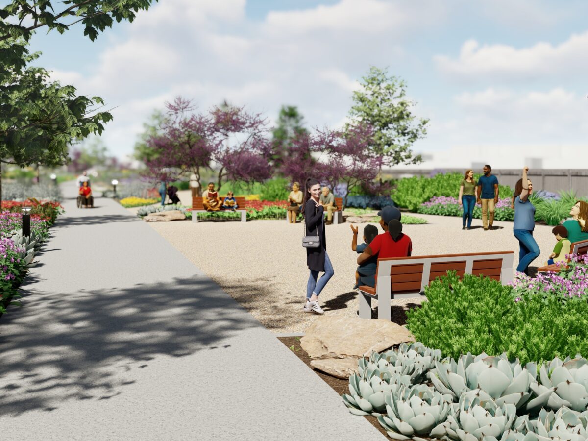 Stretch of old Red Car tracks that became parkland to get long-awaited facelift