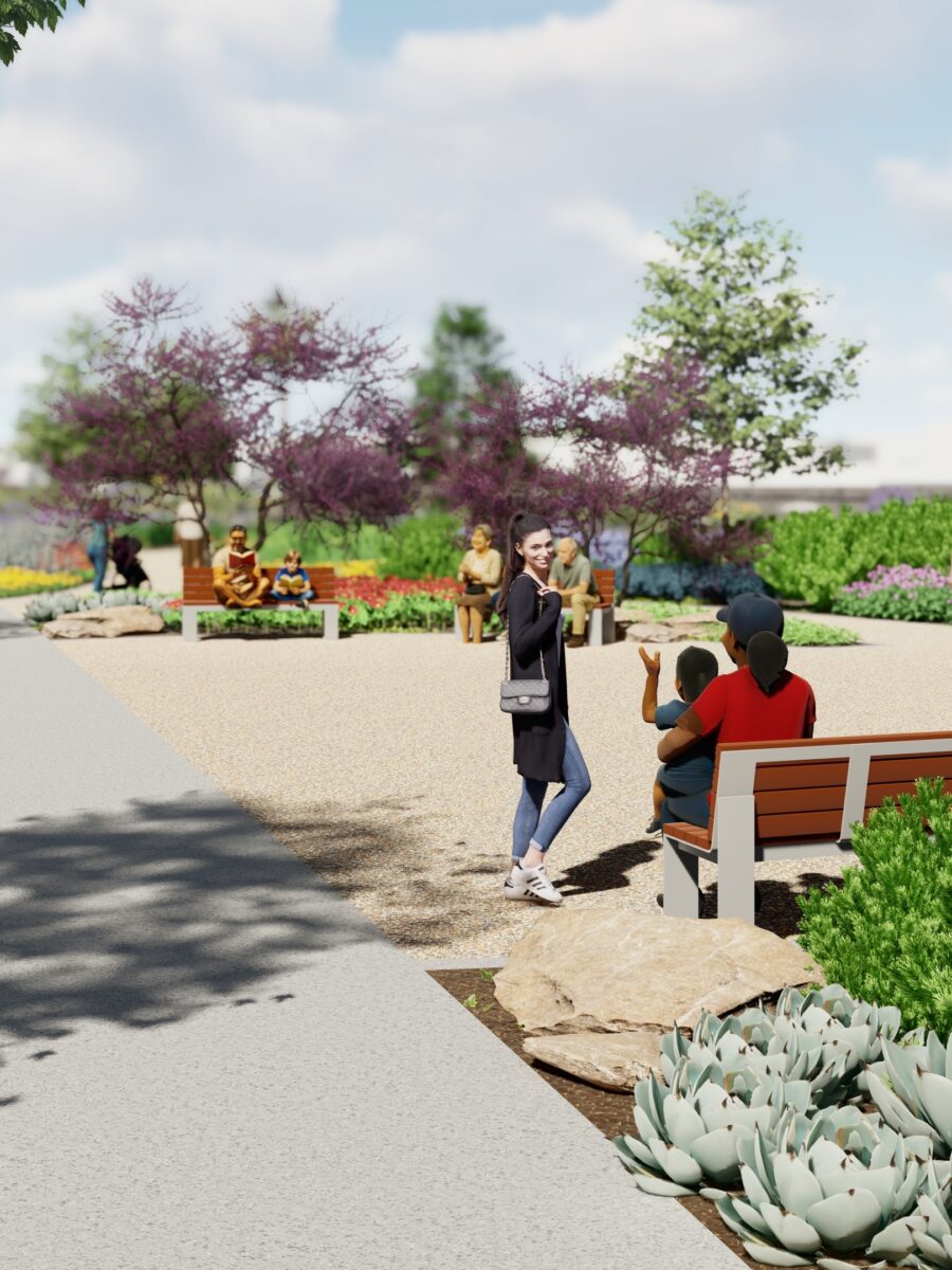 Stretch of old Red Car tracks that became parkland to get long-awaited facelift