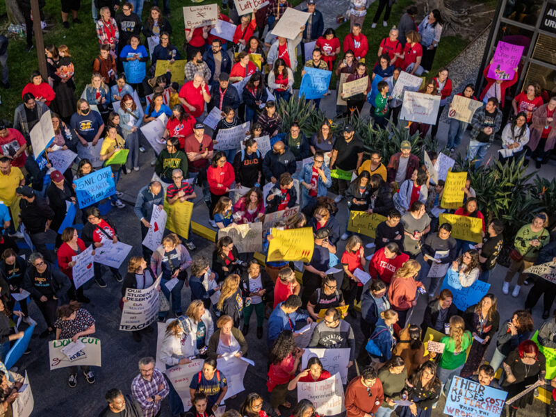 Teachers negotiate raises in new tentative contract even as district braces for more cuts